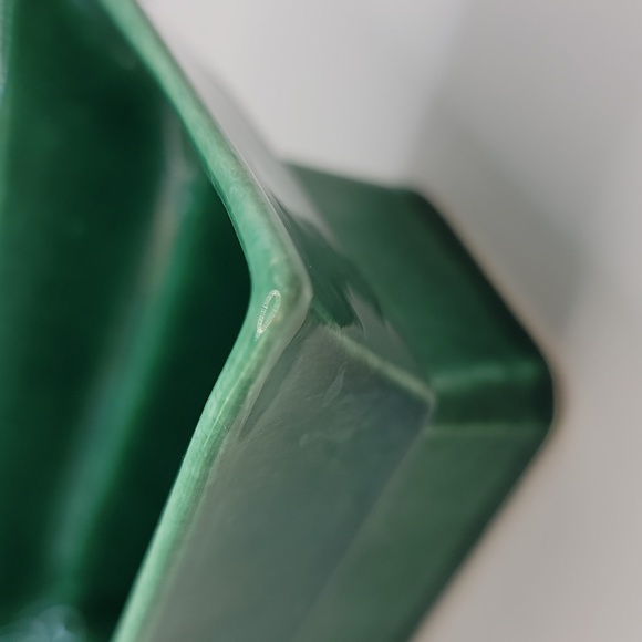 Vintage California Originals Whittfred 24-L Rectangular Green Planter - Picture 11 of 13